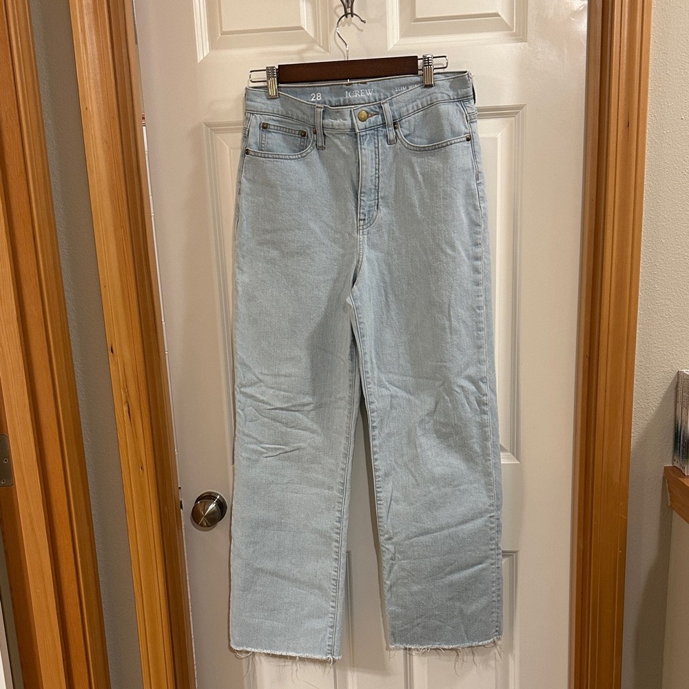 J. Crew Slim Wide Leg